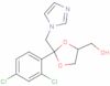 2-(2,4-Dichlorophenyl)-2-(1H-imidazol-1-ylmethyl)-1,3-dioxolane-4-methanol