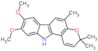 8,9-dimethoxy-3,3,5-trimethyl-3,11-dihydropyrano[3,2-a]carbazole