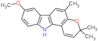 8-methoxy-3,3,5-trimethyl-3,11-dihydropyrano[3,2-a]carbazole