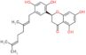 (2S)-2-[5-[(2E)-3,7-Dimethyl-2,6-octadien-1-yl]-2,4-dihydroxyphenyl]-2,3-dihydro-5,7-dihydroxy-4...