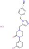 Benzonitrile, 4-[[5-[[4-(3-chlorophenyl)-3-oxo-1-piperazinyl]methyl]-1H-imidazol-1-yl]methyl]-, hy…