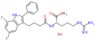 methyl (2S)-2-[4-(5,7-difluoro-2-phenyl-1H-indol-3-yl)butanoylamino]-5-guanidino-pentanoate; 2,2,2…