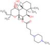 (3R,4aS,5R,6R,6aR,10R,10aS,10bR)-3-ethenyl-6,10,10b-trihydroxy-3,4a,7,7,10a-pentamethyl-1-oxododecahydro-1H-benzo[f]chromen-5-yl 4-(4-methylpiperazin-1-yl)butanoate