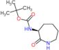 tert-butyl [(3S)-2-oxoazepan-3-yl]carbamate