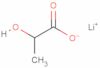 Propanoic acid, 2-hydroxy-, lithium salt (1:1), (2S)-