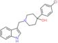 4-(4-Chlorophenyl)-1-(1H-indol-3-ylmethyl)-4-piperidinol