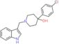 4-(4-chlorophenyl)-1-(1H-indol-3-ylmethyl)piperidin-4-ol