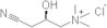 1-Propanaminium, 3-cyano-2-hydroxy-N,N,N-trimethyl-, chloride (1:1), (2R)-