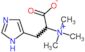 (1S)-1-carboxy-2-(1H-imidazol-5-yl)-N,N,N-trimethylethanaminium