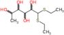 1,1-bis(ethylsulfanyl)hexane-2,3,4,5-tetrol (non-preferred name)