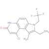 9-Chloro-2-ethyl-3,6-dihydro-1-methyl-3-(2,2,2-trifluoroethyl)-7H-pyrrolo[3,2-f]quinolin-7-one