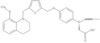 (βS)-4-[[5-[(3,4-Dihydro-8-methoxy-1(2H)-quinolinyl)methyl]-2-thienyl]methoxy]-β-1-propyn-1-ylbenzenepropanoic acid