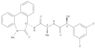 Benzeneacetamide,N-[(1S)-2-[[(7S)-6,7-dihydro-5-methyl-6-oxo-5H-dibenz[b,d]azepin-7-yl]amino]-1-methyl-2-oxoethyl]-3,5-difluoro-a-hydroxy-, (aS)-