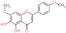 5,6-dihydroxy-7-methoxy-2-(4-methoxyphenyl)-4H-chromen-4-one