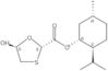 Ácido 1,3-oxatiolano-2-carboxílico, 5-hidroxi-, 5-metil-2-(1-metiletil)ciclohexil éster, [1R-[1α(2…