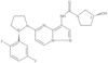 (3S)-N-[5-[(2R)-2-(2,5-Difluorophenyl)-1-pyrrolidinyl]pyrazolo[1,5-a]pyrimidin-3-yl]-3-hydroxy-1-p…