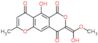 (8Z)-5-hydroxy-8-[hydroxy(methoxy)methylidene]-2-methyl-4H,6H-pyrano[3,4-g]chromene-4,6,9(8H)-trio…