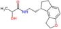 2-hydroxy-N-[2-[(8S)-2,6,7,8-tetrahydro-1H-cyclopenta[e]benzofuran-8-yl]ethyl]propanamide