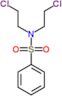 N,N-bis(2-chloroethyl)benzenesulfonamide
