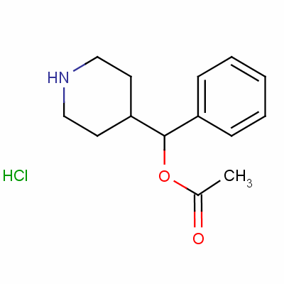 2-Piperidinemethanol, α-phenyl-, 2-acetate, hydrochloride (1:1), (αR,2R)-