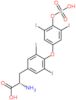 O-[3,5-diiodo-4-(sulfooxy)phenyl]-3,5-diiodo-L-tyrosine