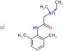 2-[(2,6-dimethylphenyl)amino]-N-ethyl-N-methyl-2-oxoethanaminium chloride
