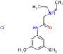 2-[(3,5-dimethylphenyl)amino]-N,N-diethyl-2-oxoethanaminium chloride
