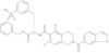 N-[[2-(6-Benzofuranylcarbonyl)-5,7-dichloro-1,2,3,4-tetrahydro-6-isoquinolinyl]carbonyl]-3-(methylsulfonyl)-<span class="text-smallcaps">L</span>-phenylalanine phenylmethyl ester