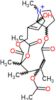 8-hydroxy-4-methyl-11,16-dioxosenecionan-4-ium-12,14-diyl diacetate