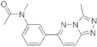 N-methyl-N-[3-(3-methyl[1,2,4]triazolo[4,3-b]pyridazin-6-yl)phenyl]acetamide