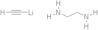 Lithium acetylide-ethylenediamine complex