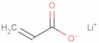 2-Propenoic acid, lithium salt (1:1)