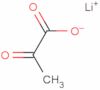 Lithium pyruvate monohydrate