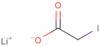 Acetic acid, 2-iodo-, lithium salt (1:1)