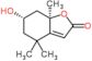 (6S,7aR)-6-hydroxy-4,4,7a-trimethyl-5,6,7,7a-tetrahydro-1-benzofuran-2(4H)-one