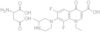 Lomefloxacin aspartate