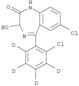 2H-1,4-Benzodiazepin-2-one,7-chloro-5-(6-chlorophenyl-2,3,4,5-d4)-1,3-dihydro-3-hydroxy- (9CI)