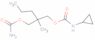 2-[[(Aminocarbonyl)oxy]methyl]-2-methylpentyl N-cyclopropylcarbamate