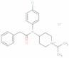 N-(4-chlorophenyl)-N-(1-isopropyl-4-piperidyl)phenylacetamide monohydrochloride