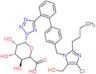 (3S,4S,5S,6R)-6-[5-[2-[4-[[2-butil-4-cloro-5-(hidroximetil)imidazol-1-il]metil]fenil]fenil]tetrazo…