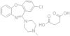 succinic acid, compound with 2-chloro-11-(4-methylpiperazin-1-yl)dibenz[b,f][1,4]oxazepine (1:1)