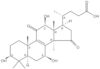 (3β,5α,7β,12β)-3,7,12-Trihydroxy-4,4,14-trimethyl-11,15-dioxochol-8-en-24-oic acid