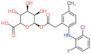 (3R,4R,5R,6R)-6-[2-[2-(2-chloro-6-fluoro-anilino)-5-methyl-phenyl]acetyl]oxy-3,4,5-trihydroxy-tetr…