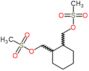 cyclohexane-1,2-diyldimethanediyl dimethanesulfonate