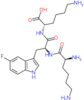 L-lysyl-5-fluoro-L-tryptophyl-L-lysine