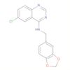 4-Quinazolinamine, N-(1,3-benzodioxol-5-ylmethyl)-6-chloro-