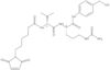 N-[6-(2,5-diidro-2,5-diosso-1H-pirrol-1-il)-1-ossoesil]-L-valil-N5-(aminocarbonil)-N-[4-(idrossime…