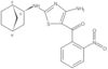 Methanone, [4-amino-2-[(1R,2R,4S)-bicyclo[2.2.1]hept-2-ylamino]-5-thiazolyl](2-nitrophenyl)-, rel-