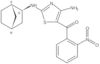 rel-[4-Amino-2-[(1R,2R,4S)-bicyclo[2.2.1]hept-2-ylamino]-5-thiazolyl](2-nitrophenyl)methanone