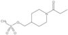 1-[4-[[(Methylsulfonyl)oxy]methyl]-1-piperidinyl]-1-propanone